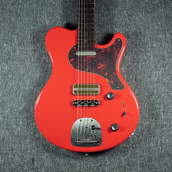 Nik Huber Piet Fiesta Red High-Gloss Guitar [New]