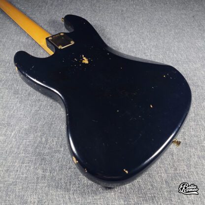 Fender Custom Shop 64 Jazz Bass Relic Fretless Black [Used] - Image 6