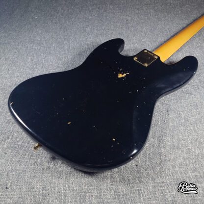 Fender Custom Shop 64 Jazz Bass Relic Fretless Black [Used] - Image 7