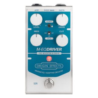 Origin Effects M-EQ Driver Mid-Boost & Drive Pedal [New]