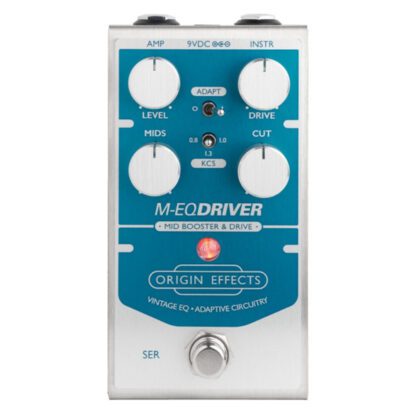 Origin Effects M-EQ Driver Mid-Boost & Drive Pedal [New]